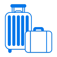 Travel Suitcases Icon